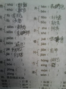 偶字組詞,偶組詞組詞語