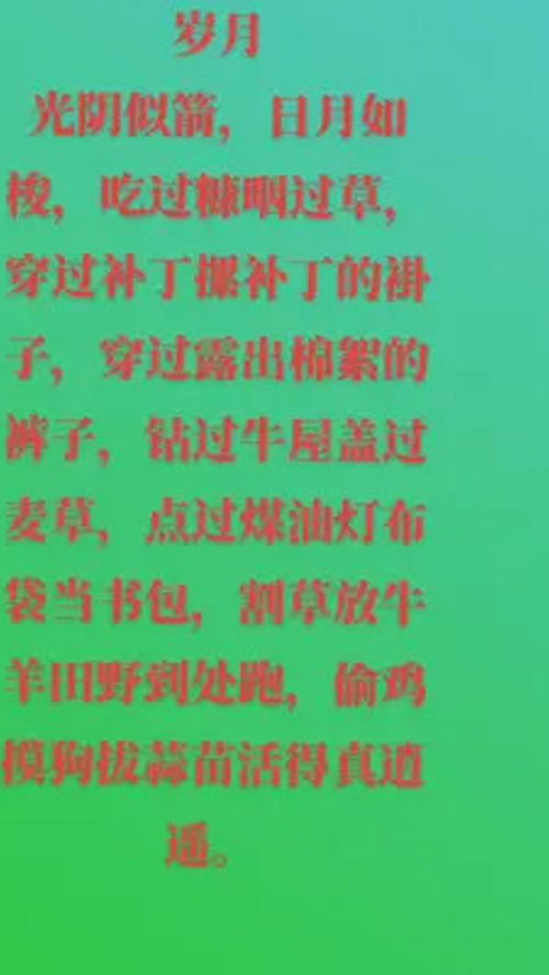 難忘的歲月,難忘的歲月作文
