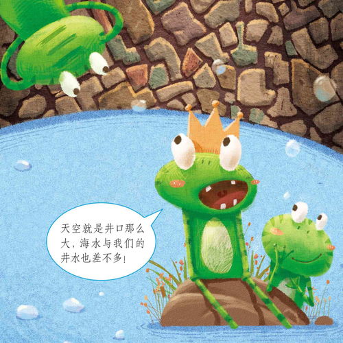 青蛙跳出井口會看到什么會說些什么,坐井觀天一課，如果青蛙跳出井口 ，它會看到什么 ，說些什么 ？