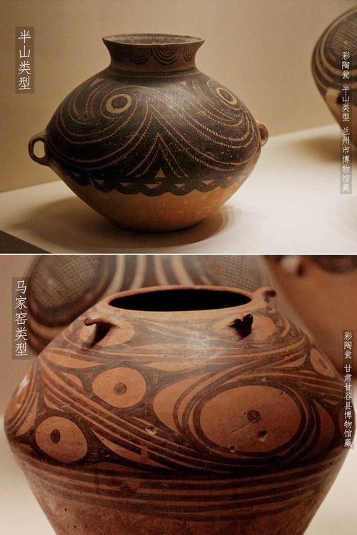 馬家窯彩陶,馬家窯文化的彩陶可以分為哪些類型？