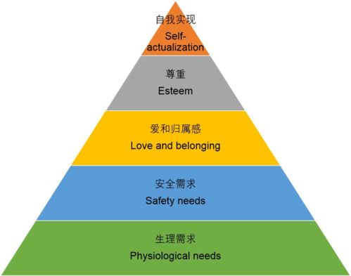 馬斯洛需求層次理論,馬斯洛的七個需要層次